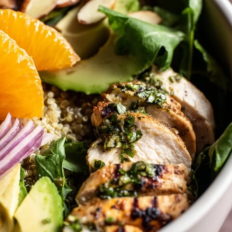 Citrus Herb Chicken Salad Bowl