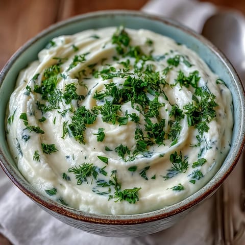 Creamy Parsnip and Herb Soup, velvety smooth, garnished with vibrant green herbs.