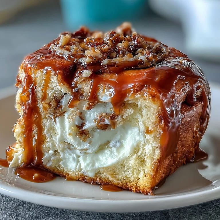 Baked Caramel Cream Cheese Bread loaf cooling on a wire rack, featuring a sweet caramel glaze and tender quick bread texture.