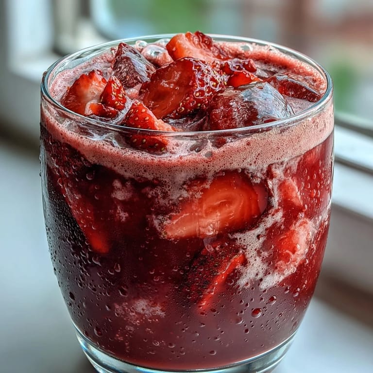 Bright and fruity Pink Drink Copycat with strawberry açaí and coconut, perfect for a cool, dairy-free refreshment.